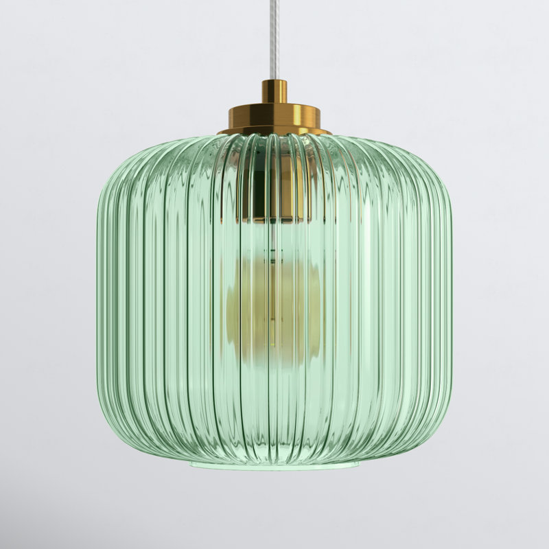 Joss & Main Gracieleigh 1 Light Gold Unique/Statement Pendant